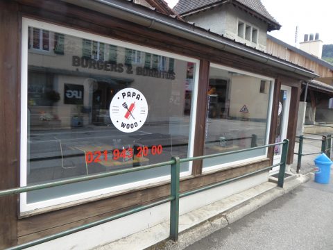 Restaurant Papa Wood Burger, Blonay