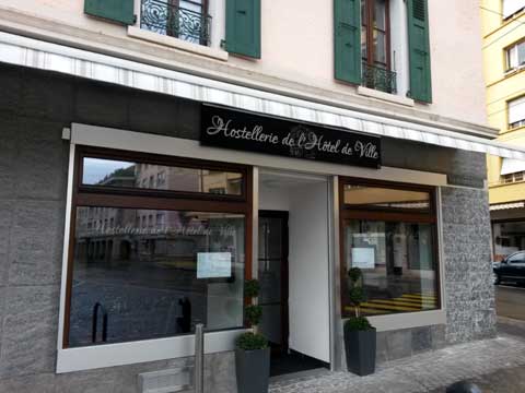 Restaurant Hostellerie de l'Hôtel de Ville, Vevey