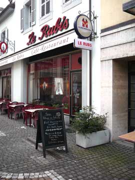 Restaurant Rubis, Vevey
